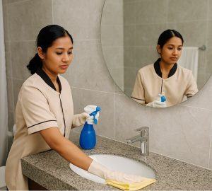 Personal de curățenie din Asia, atent la detalii și mereu punctual – cu JordanRiver